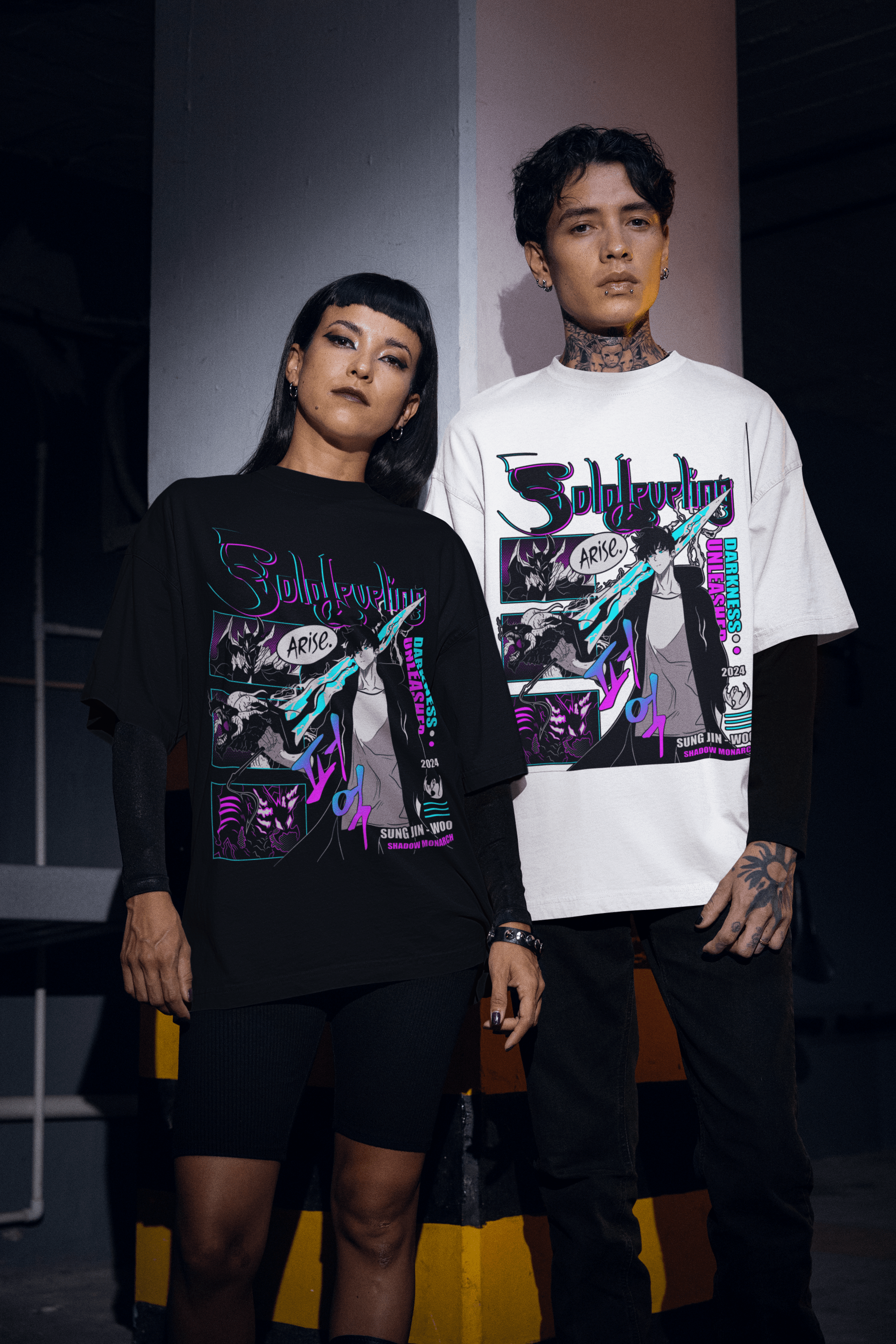 Solo Leveling Arise Oversize Premium T-shirt