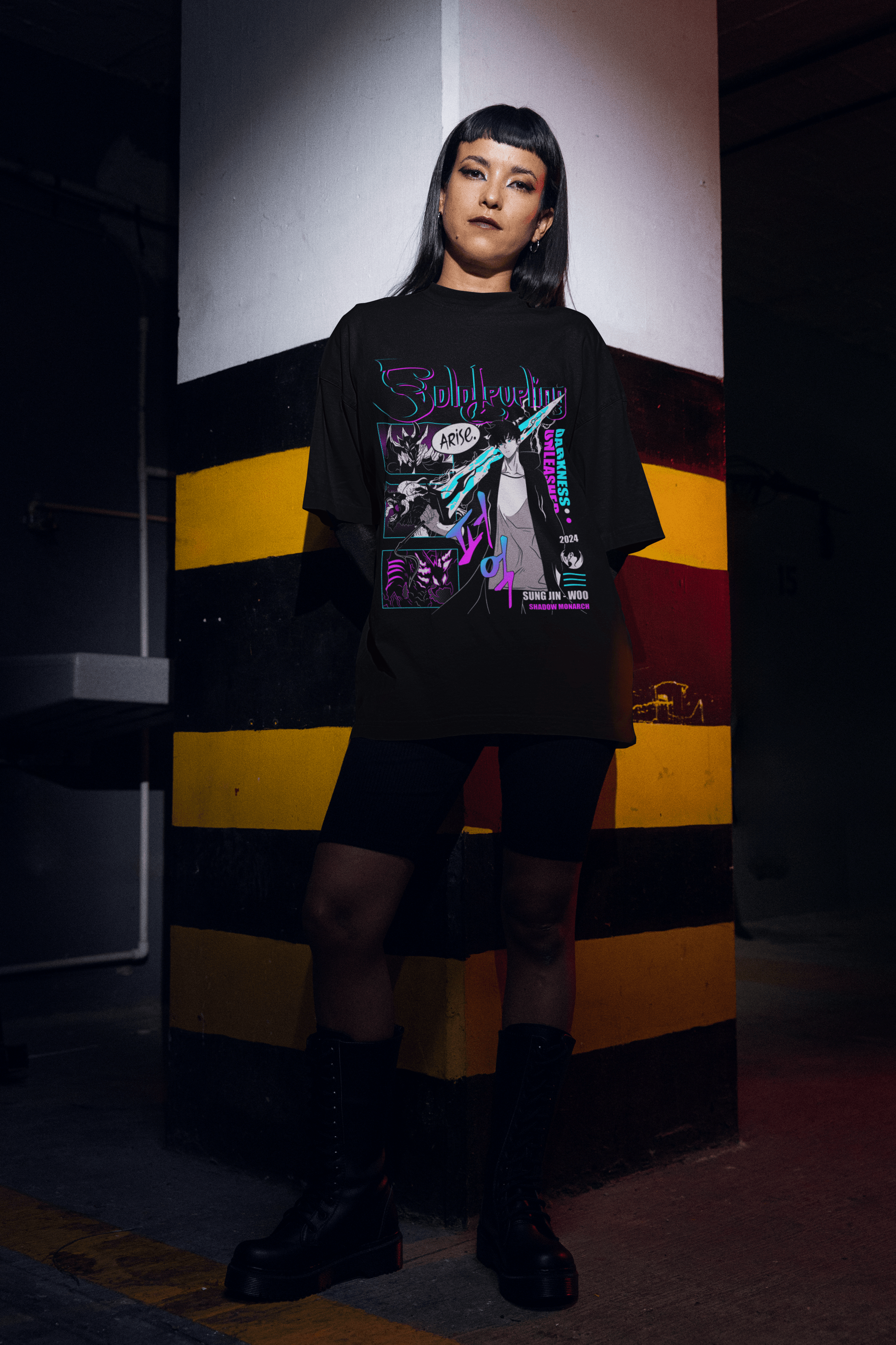 Solo Leveling Arise Oversize Premium T-shirt
