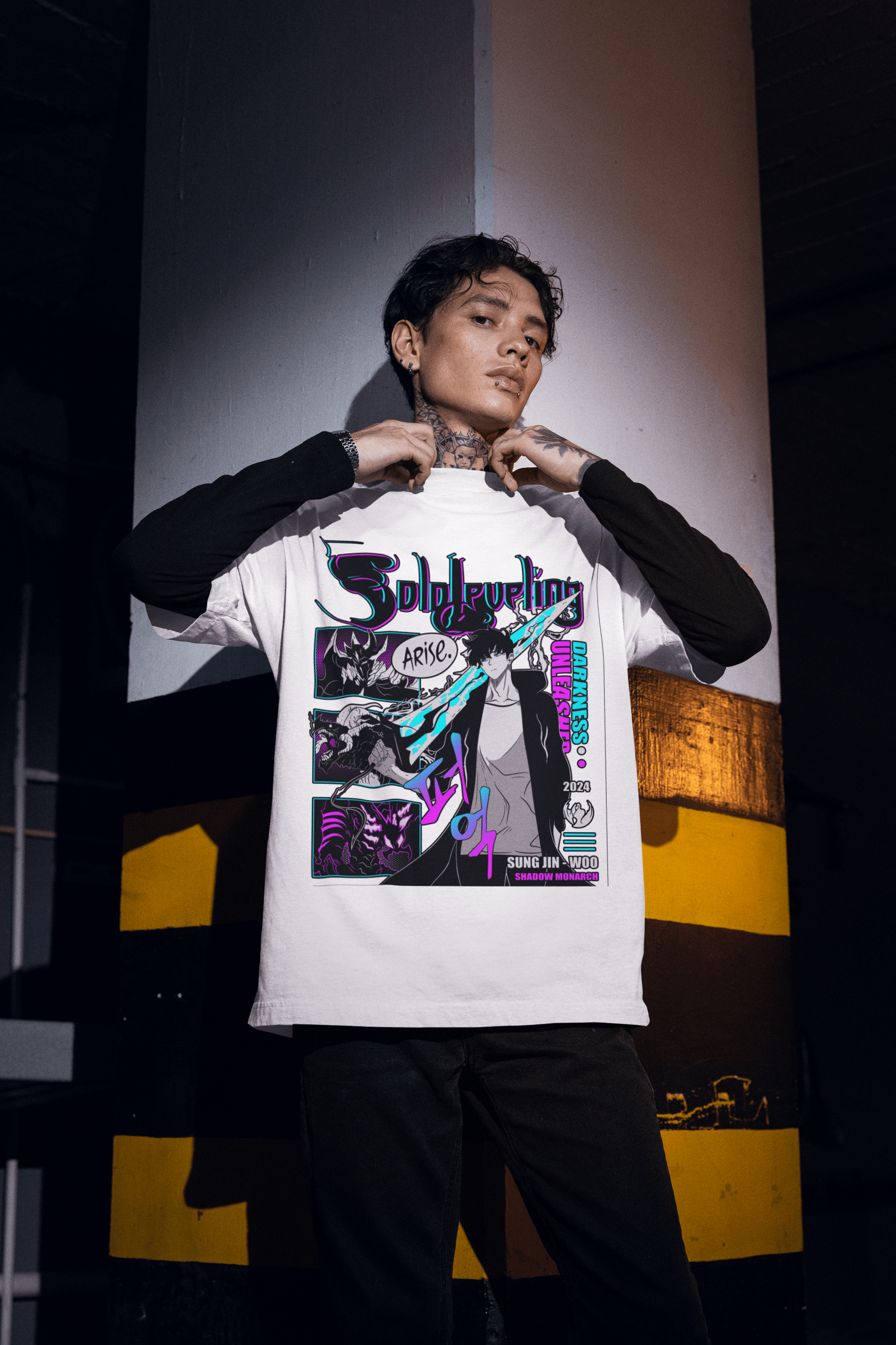 Solo Leveling Arise Oversize Premium T-shirt