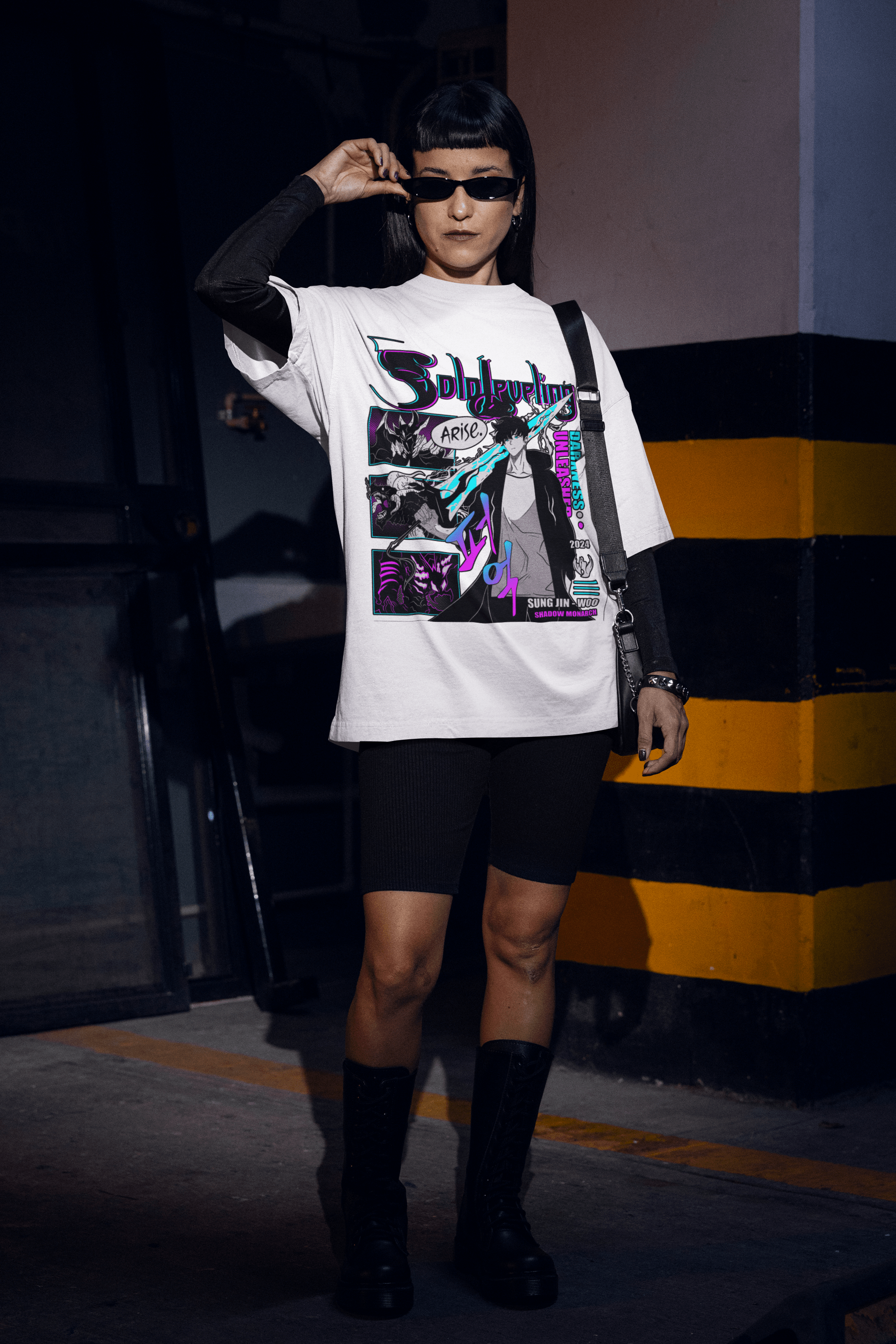Solo Leveling Arise Oversize Premium T-shirt