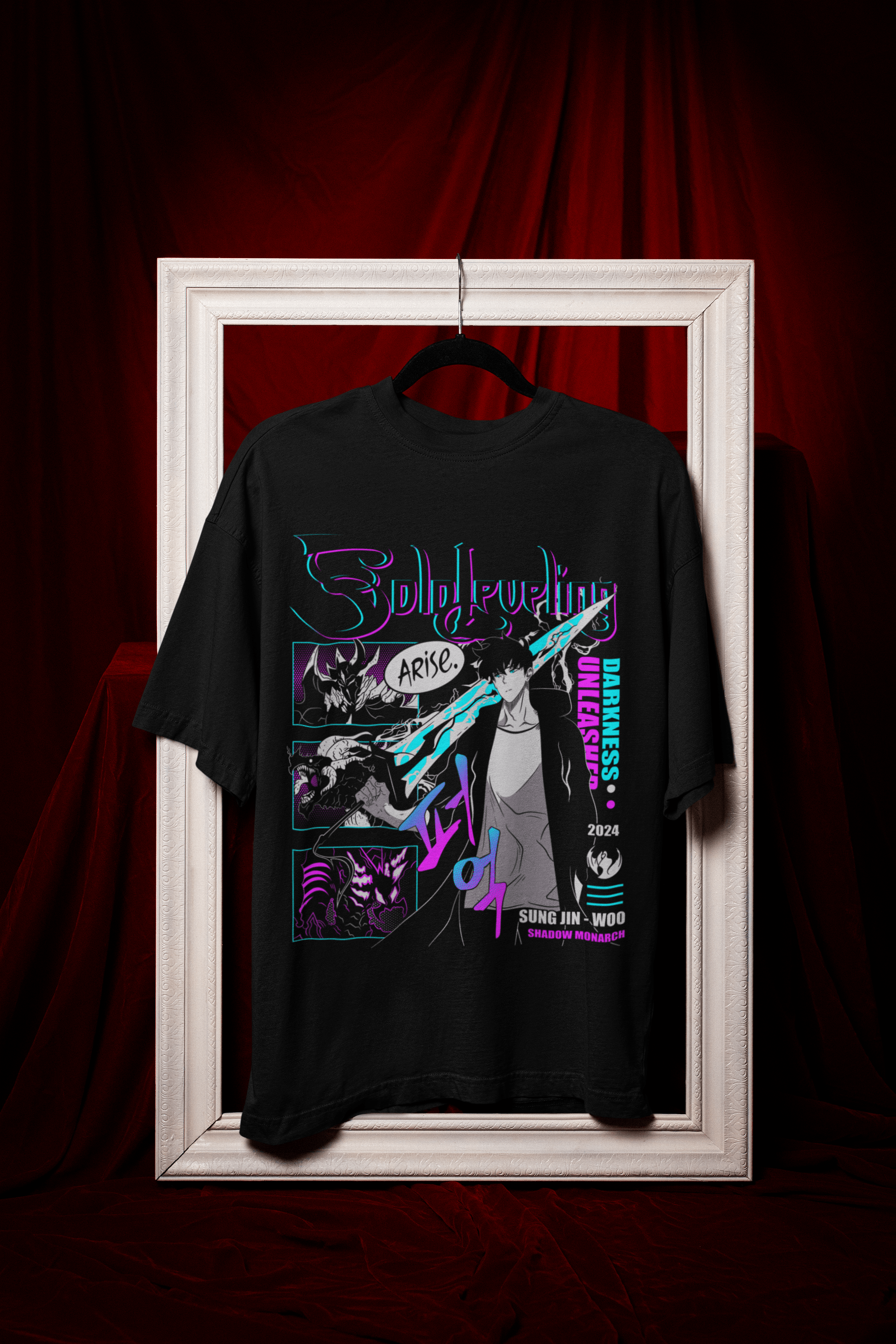 Solo Leveling Arise Oversize Premium T-shirt